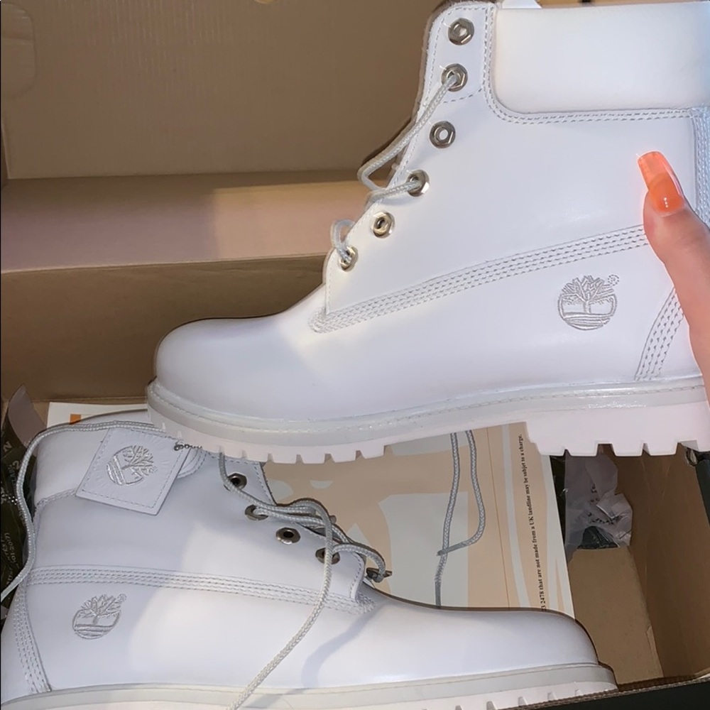 All white timberlands